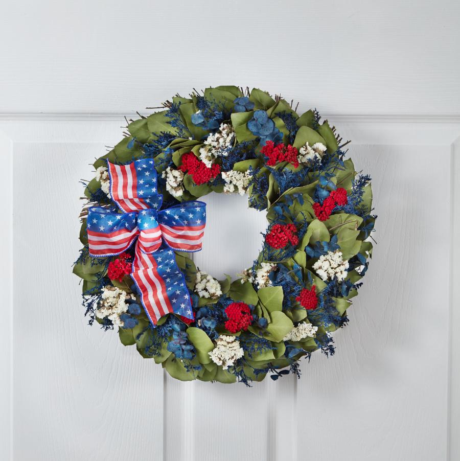wreath-with-flag